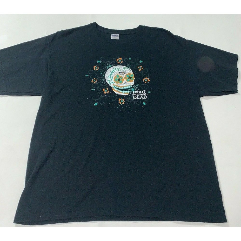 Magic Hat Brewing Company T-Shirt Size XL Black Night Of Living Dead Graphic
